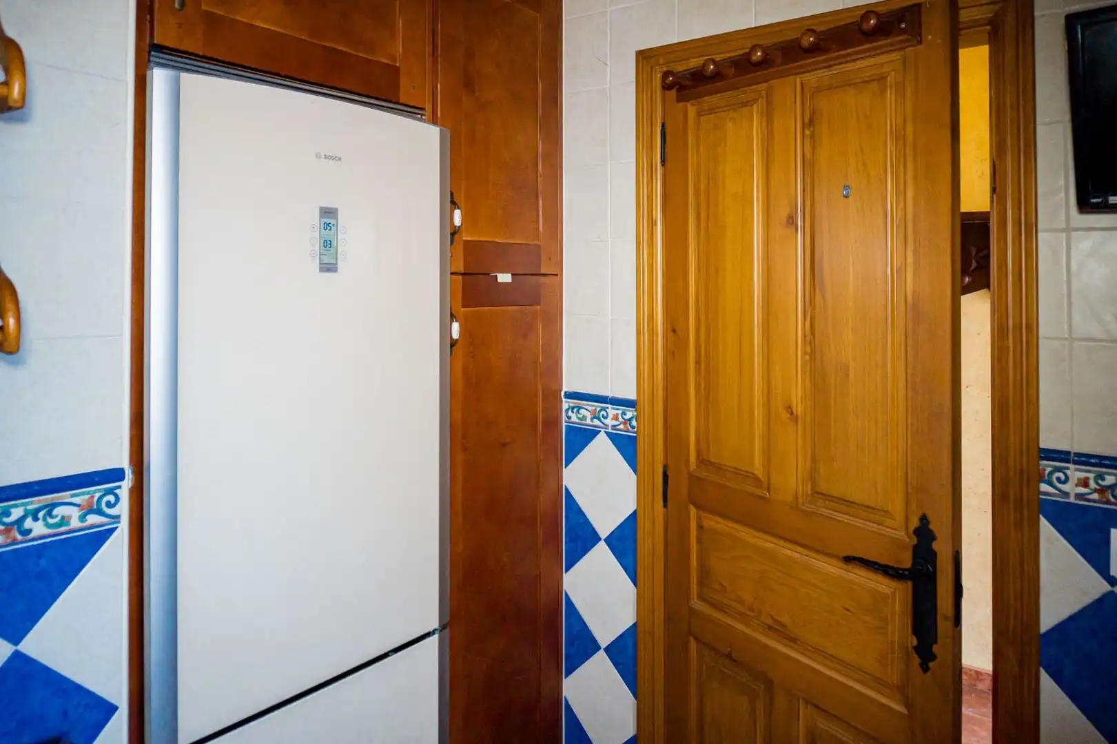 Cuina de Casa o xalet en venda en Villagatón amb Aire condicionat, Calefacció i Jardí privat