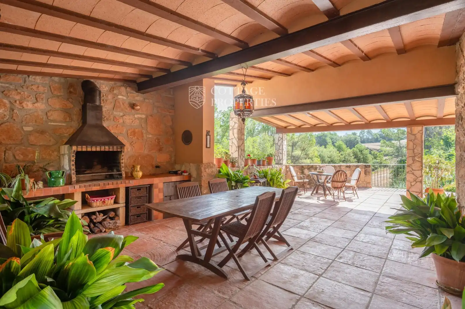 Terraza de Finca rústica en venta en Aguilar de Segarra con Calefacción
