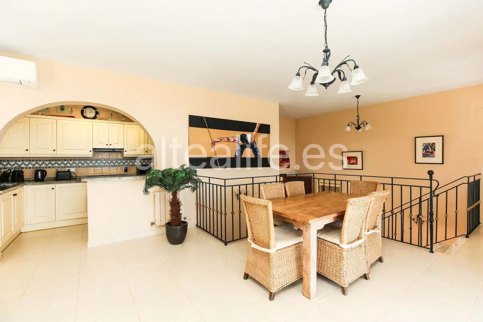 Dining room of Houses for sale in Altea  with Air Conditioner, Heating and Private garden