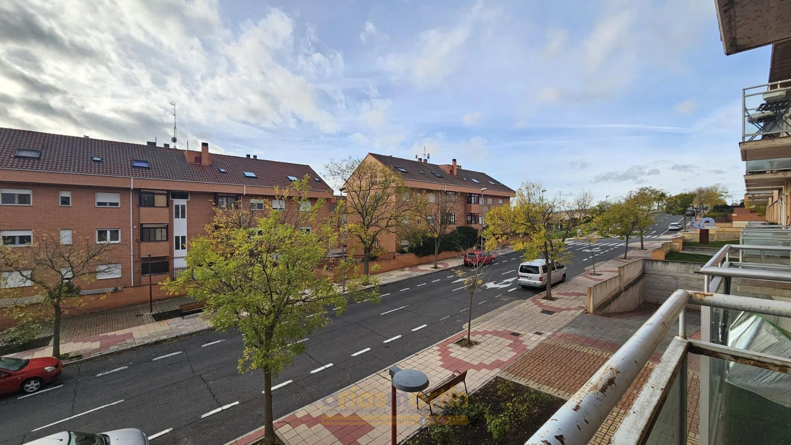 Exterior view of Flat to rent in Salamanca Capital  with Heating, Terrace and Furnished