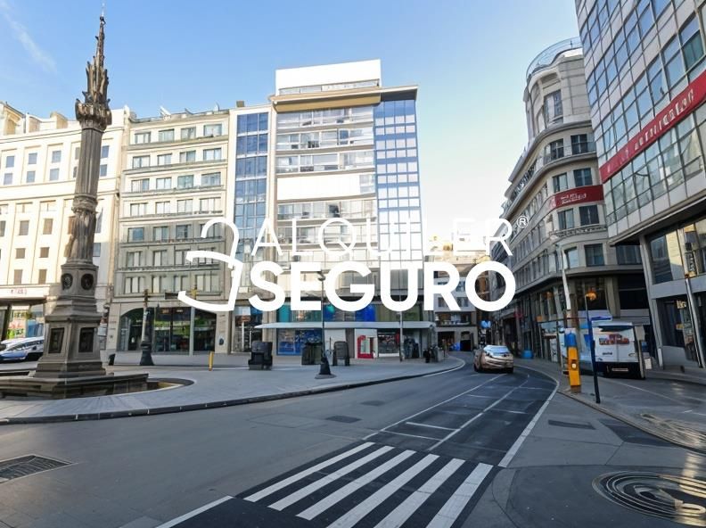 Vista exterior de Pis de lloguer en A Coruña Capital  amb Calefacció i Moblat