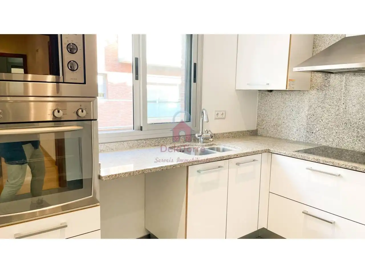 Kitchen of Flat for sale in Terrassa  with Air Conditioner, Heating and Parquet flooring