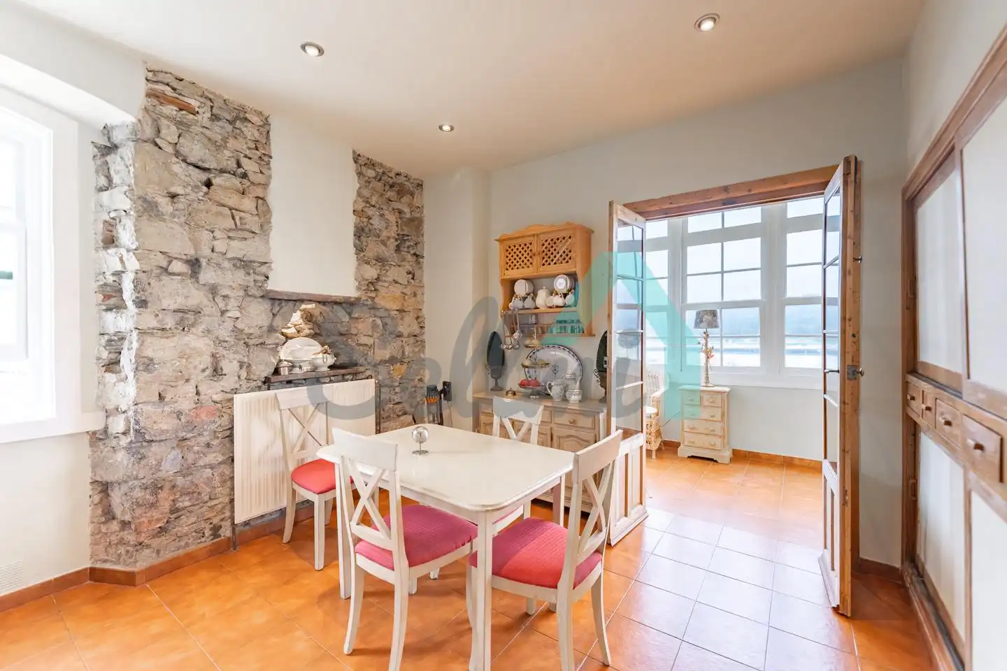 Comedor de Piso en venta en Muros de Nalón con Calefacción y Parquet