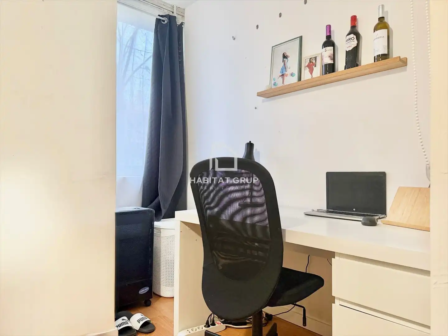 Schlafzimmer von Wohnung zum Verkauf in Girona mit Heizung, Privatgarten und Abstellraum