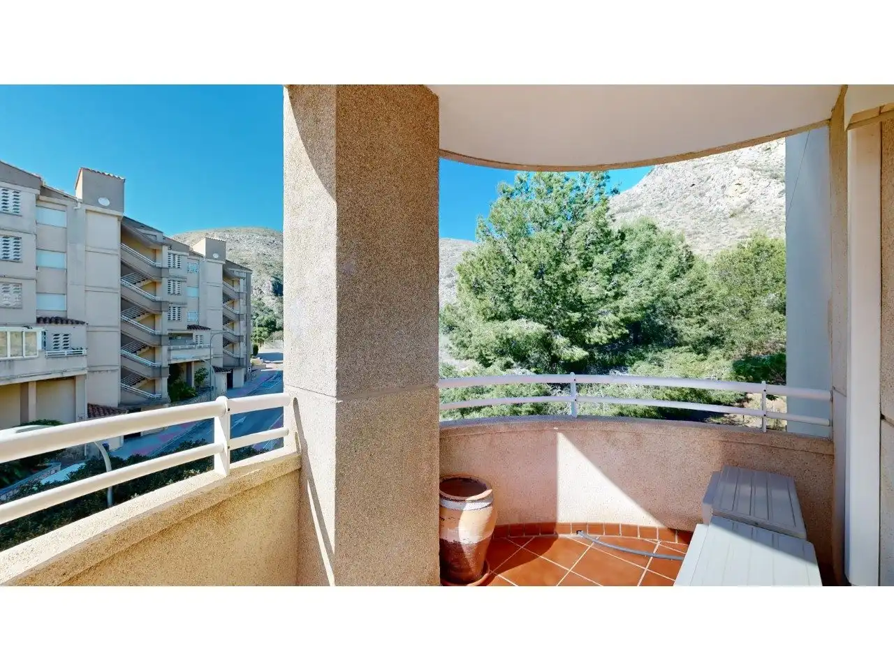 Exterior view of Flat for sale in Cullera  with Air Conditioner, Private garden and Terrace