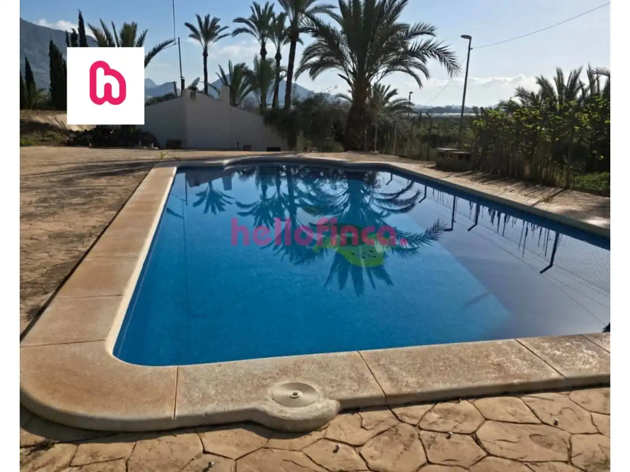 Piscina de Finca rústica en venda en Orihuela amb Aire condicionat, Calefacció i Jardí privat