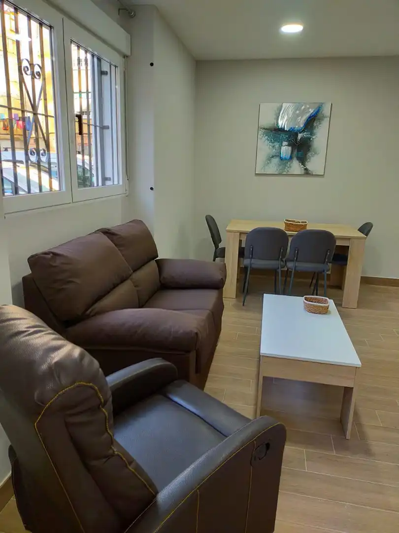 Living room of Flat for rent in Granada  with Furnished