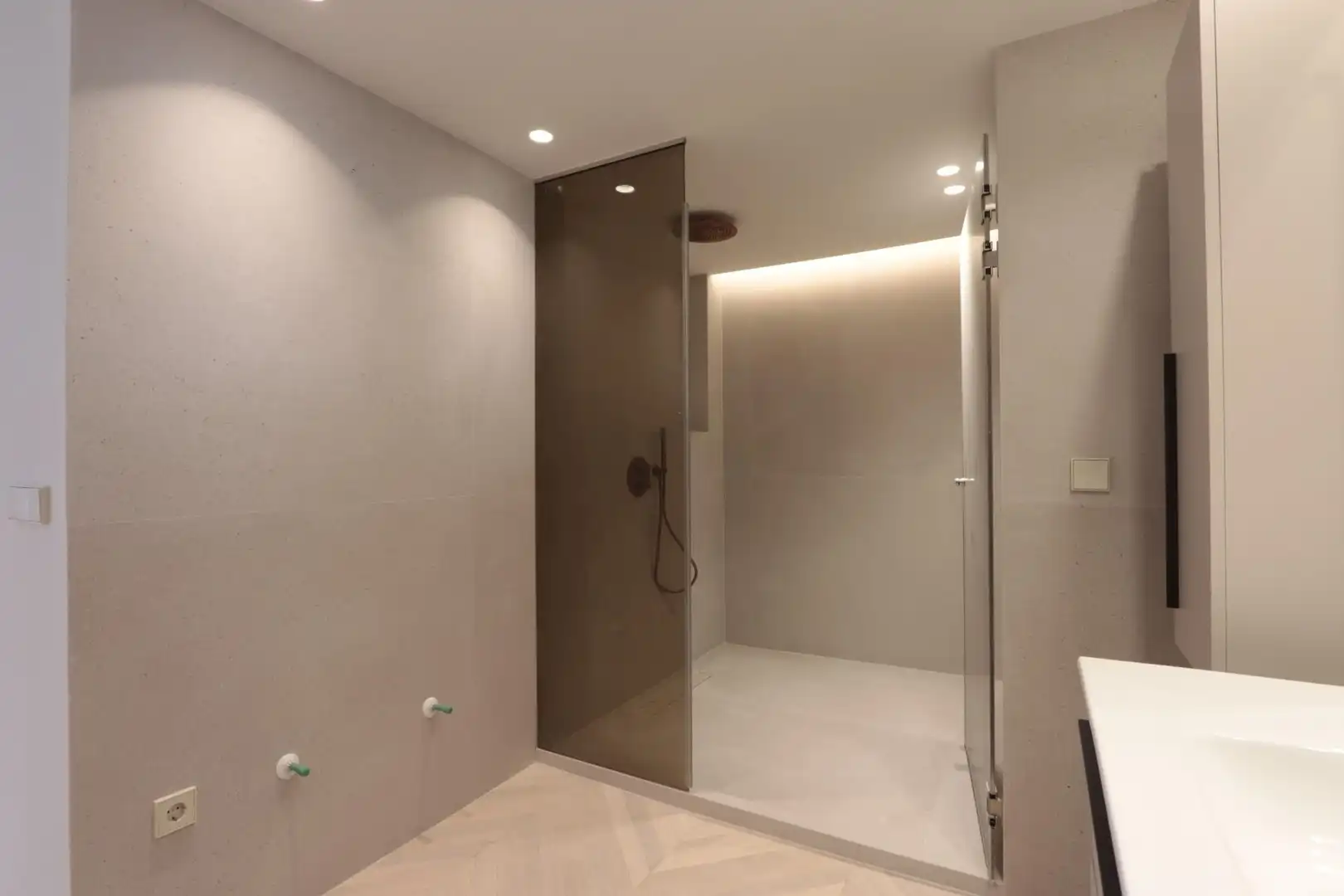 Badezimmer von Dachboden zum Verkauf in Cartagena mit Klimaanlage, Heizung und Parkett