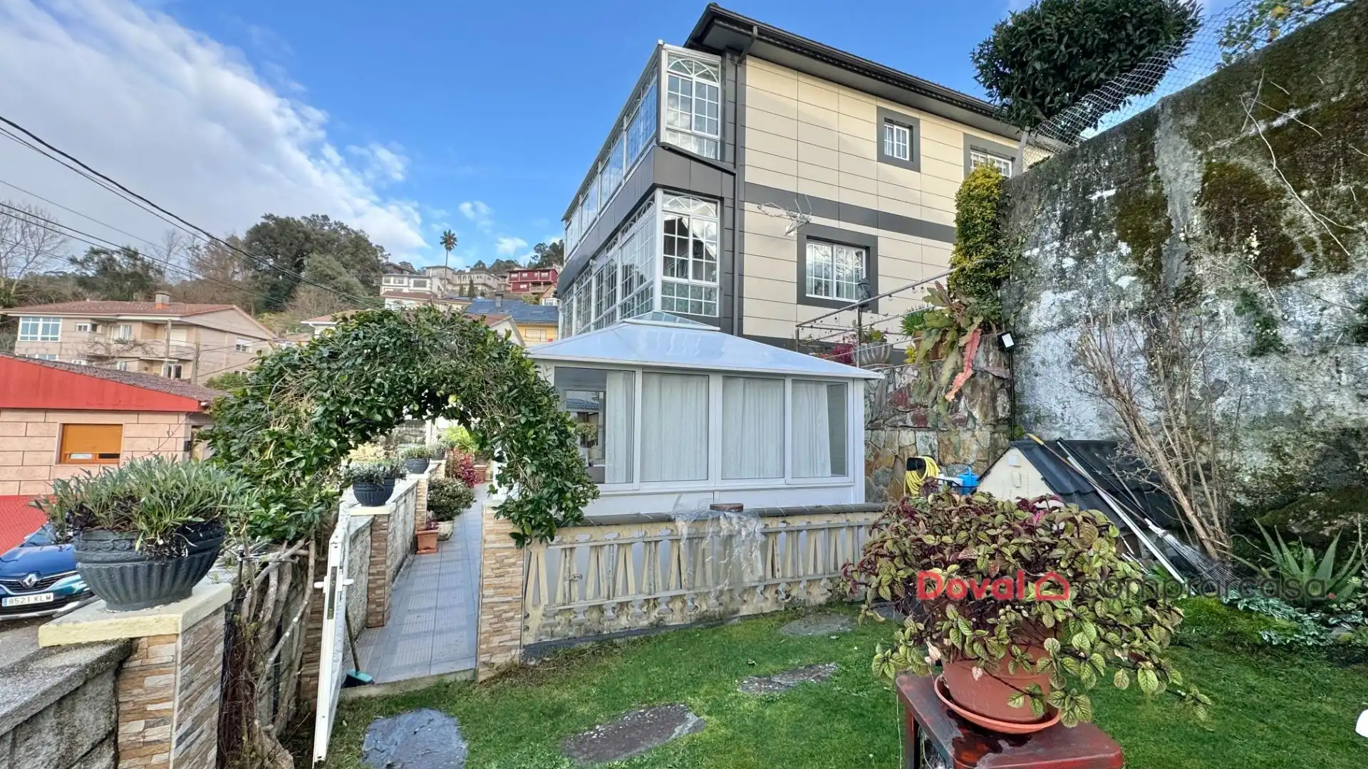 Exterior view of Houses for sale in Redondela  with Heating, Private garden and Jacuzzi
