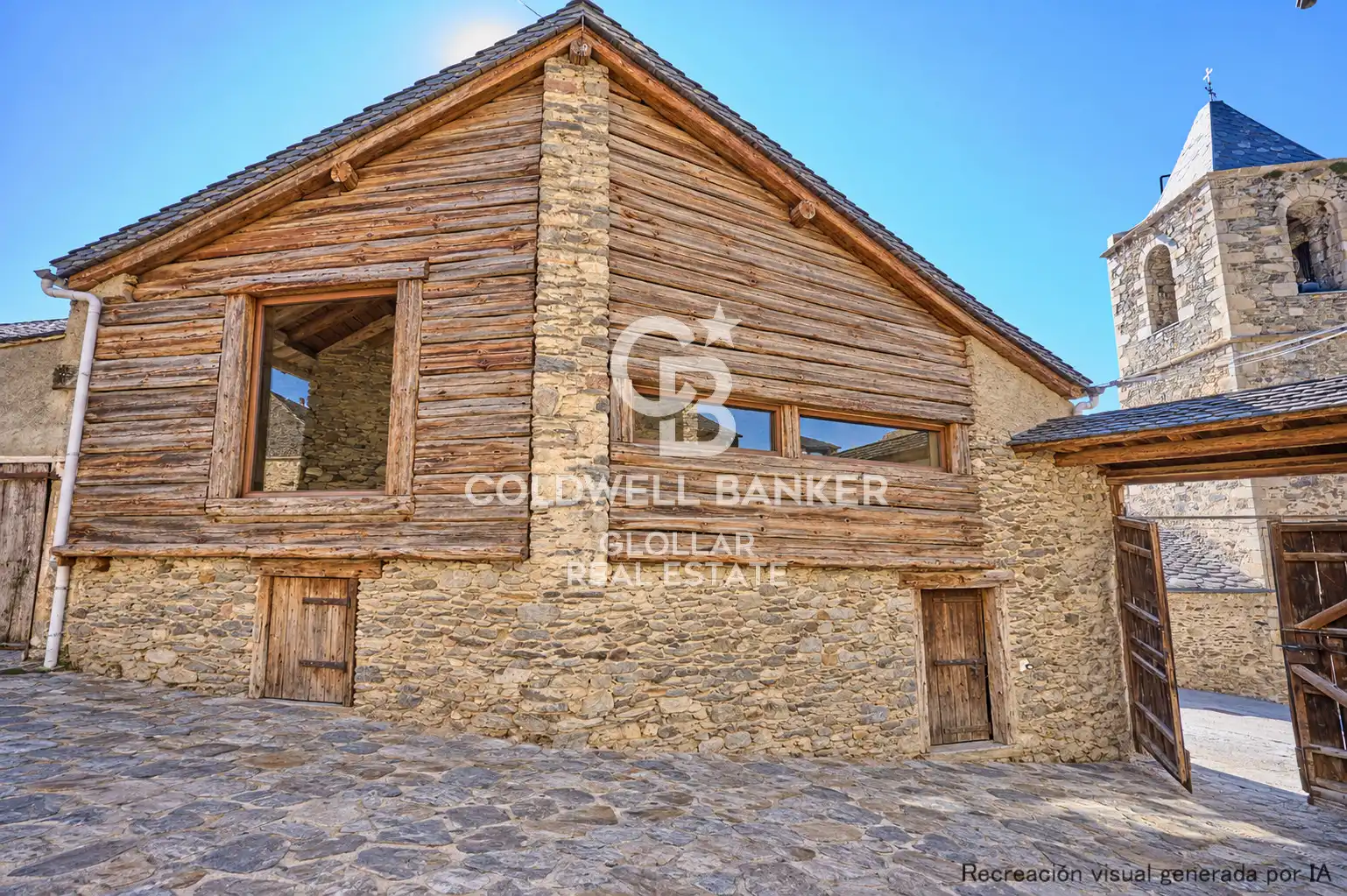 Vista exterior de Finca rústica en venda en Ger, Girona