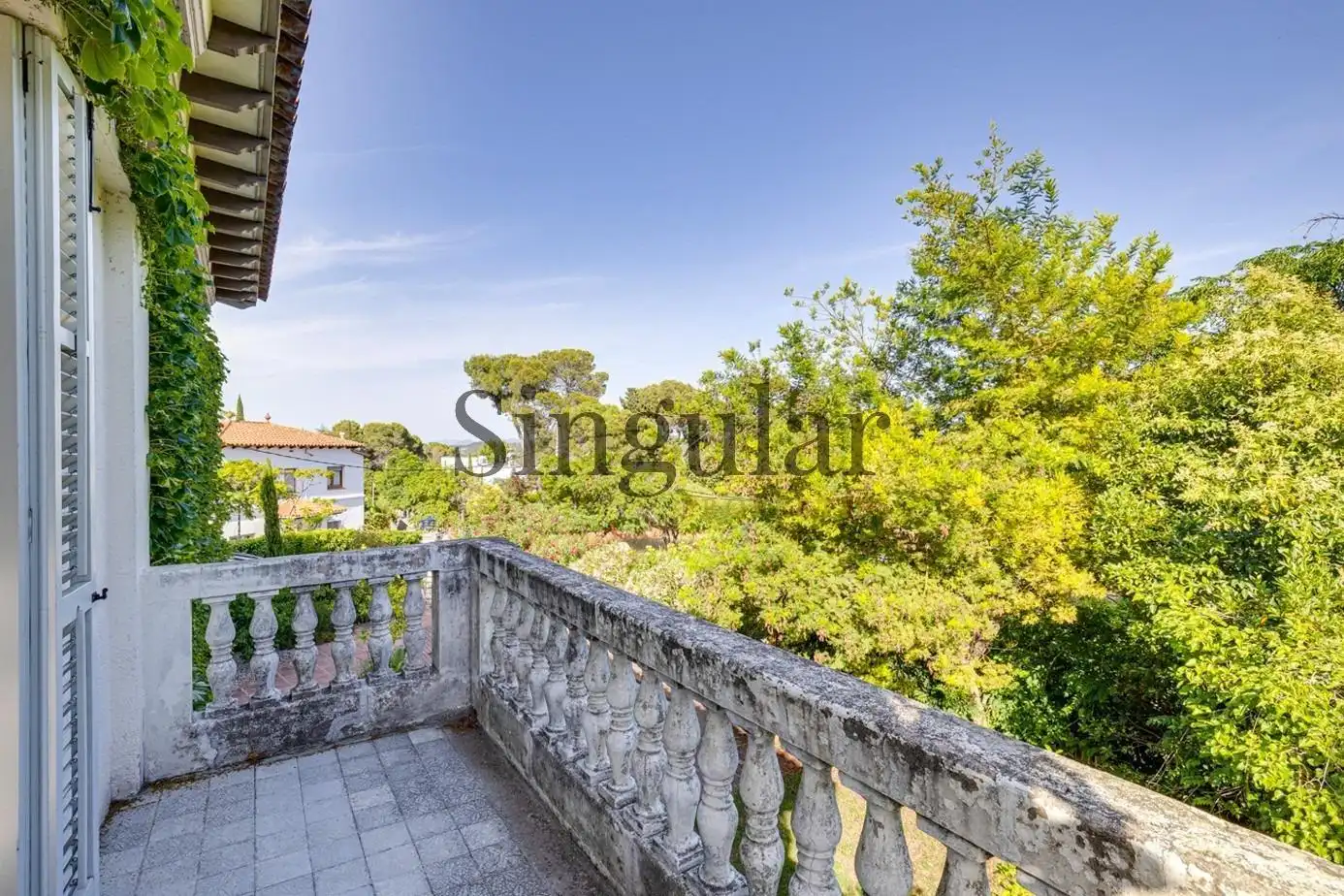 Terrassa de Casa o xalet en venda en Sant Cugat del Vallès amb Calefacció, Jardí privat i Traster