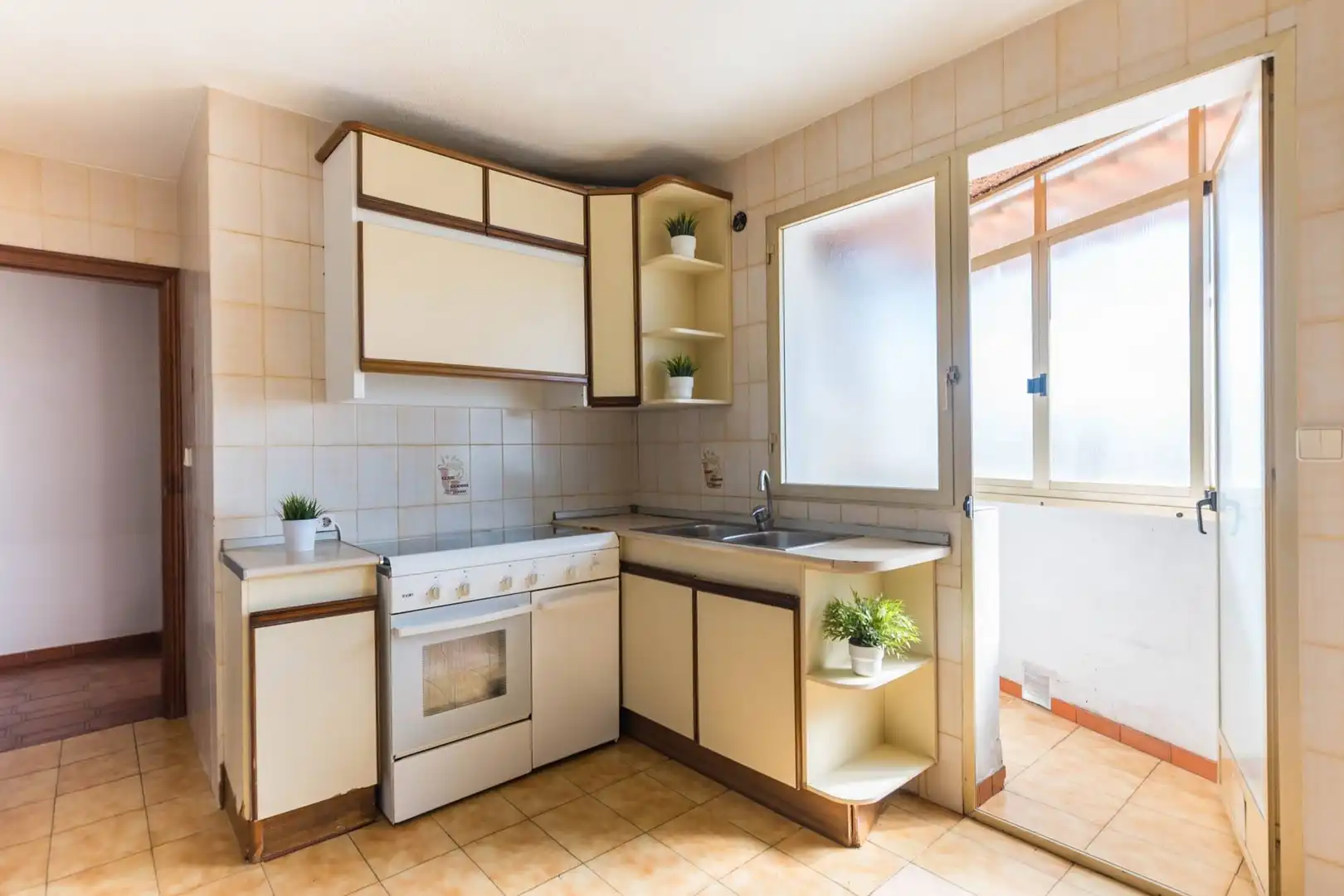 Kitchen of Flat for sale in Murcia  with Balcony