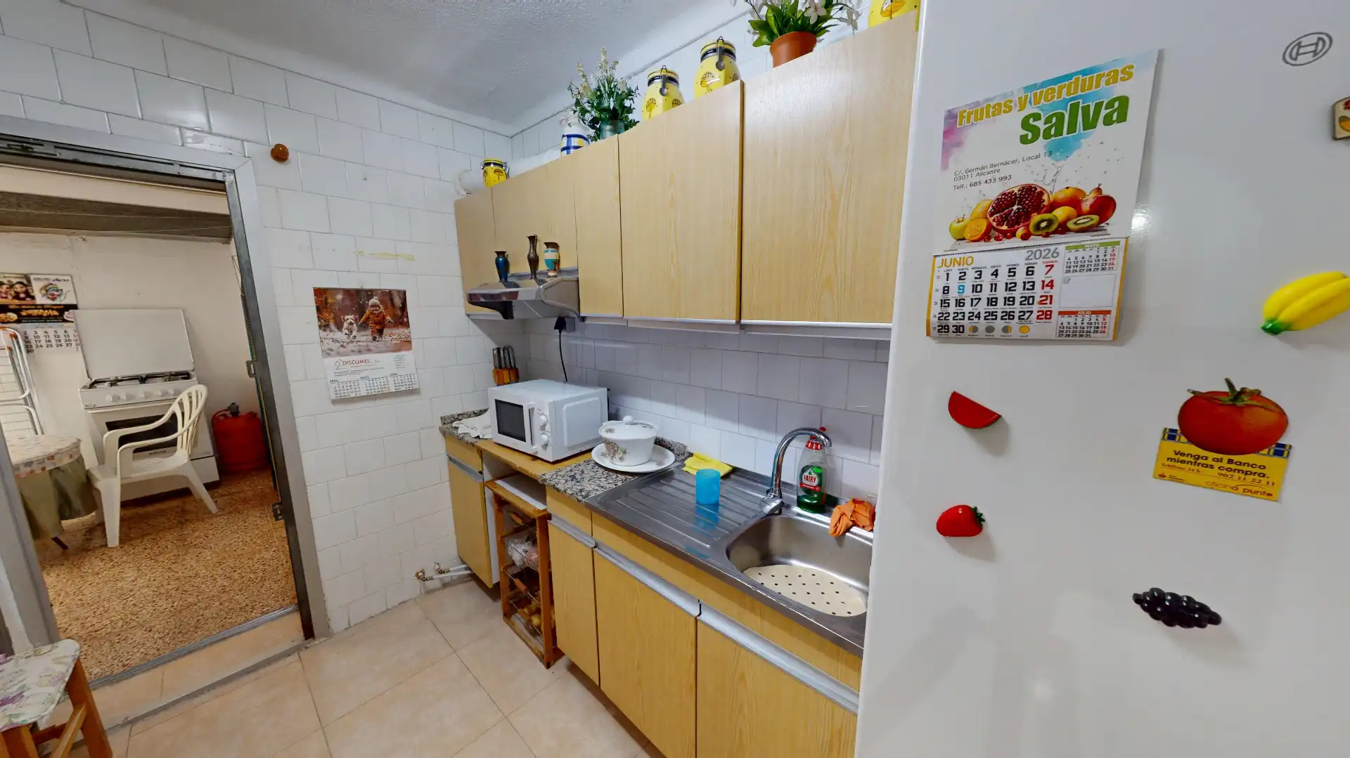 Cocina de Piso en venta en Alicante / Alacant con Aire acondicionado y Amueblado