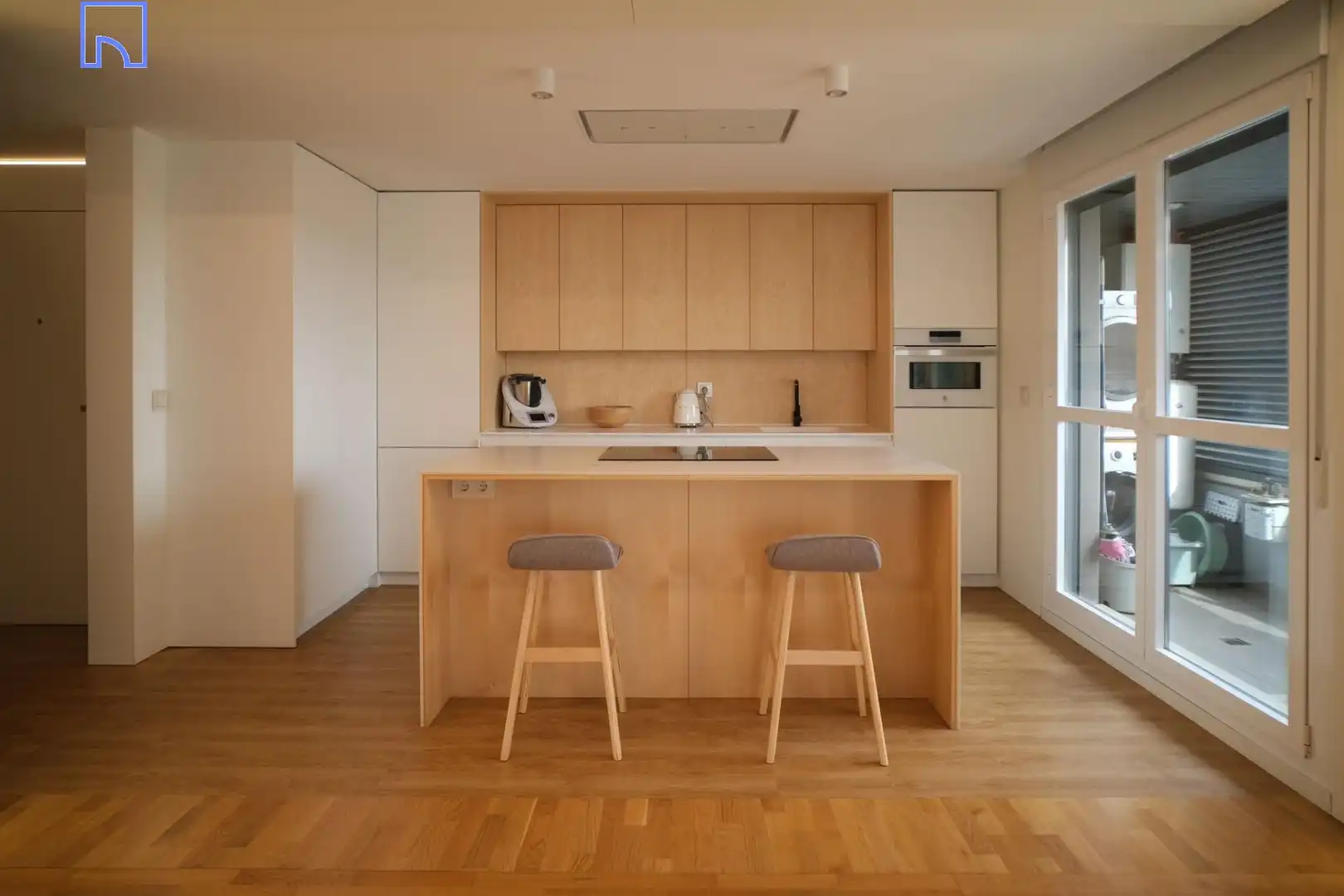 Küche von Wohnung zum Verkauf in Castejón (Navarra) mit Klimaanlage, Heizung und Terrasse