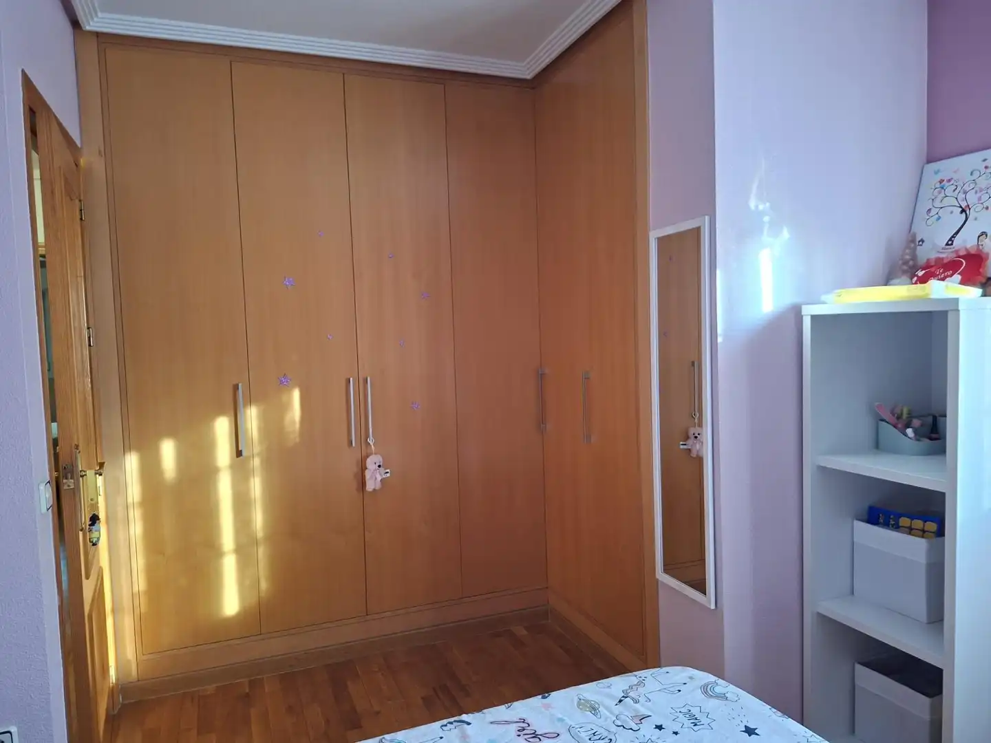 Dormitori de Dúplex de lloguer en Murcia amb Aire condicionat, Calefacció i Terrassa
