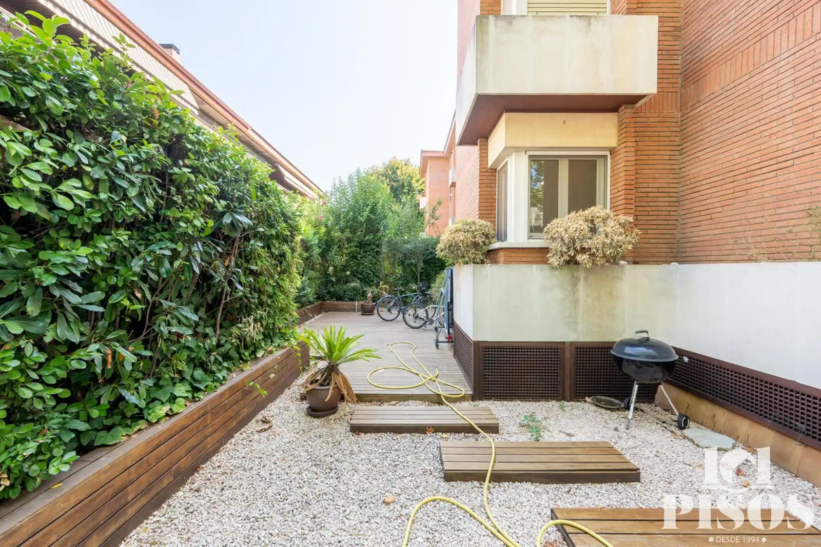 Terrace of Flat for sale in Sant Cugat del Vallès  with Air Conditioner, Heating and Private garden