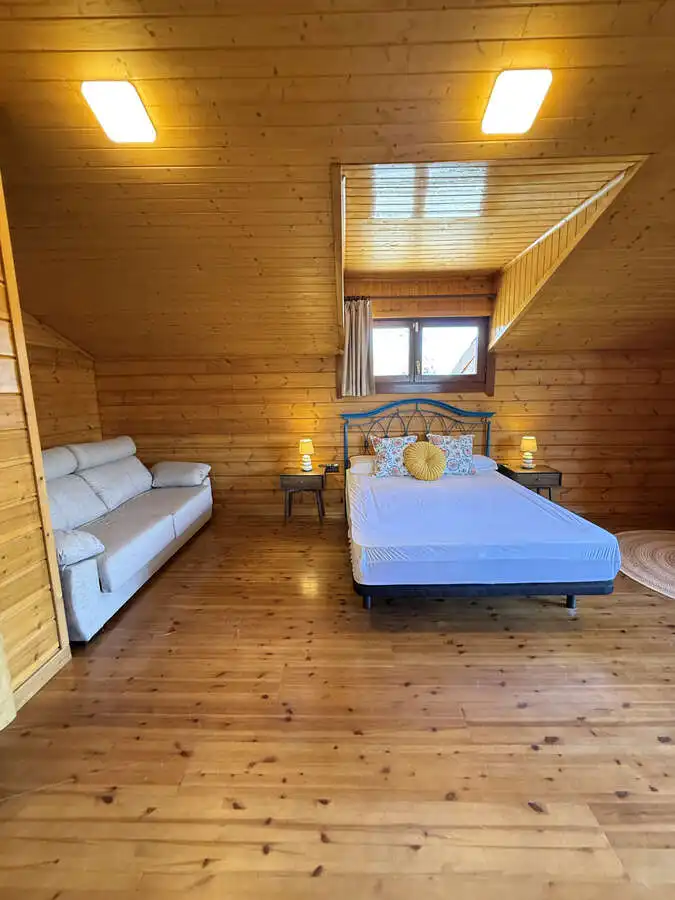 Habitación de Casa o chalet de alquiler en Roquetas de Mar con Jardín privado, Piscina y Amueblado