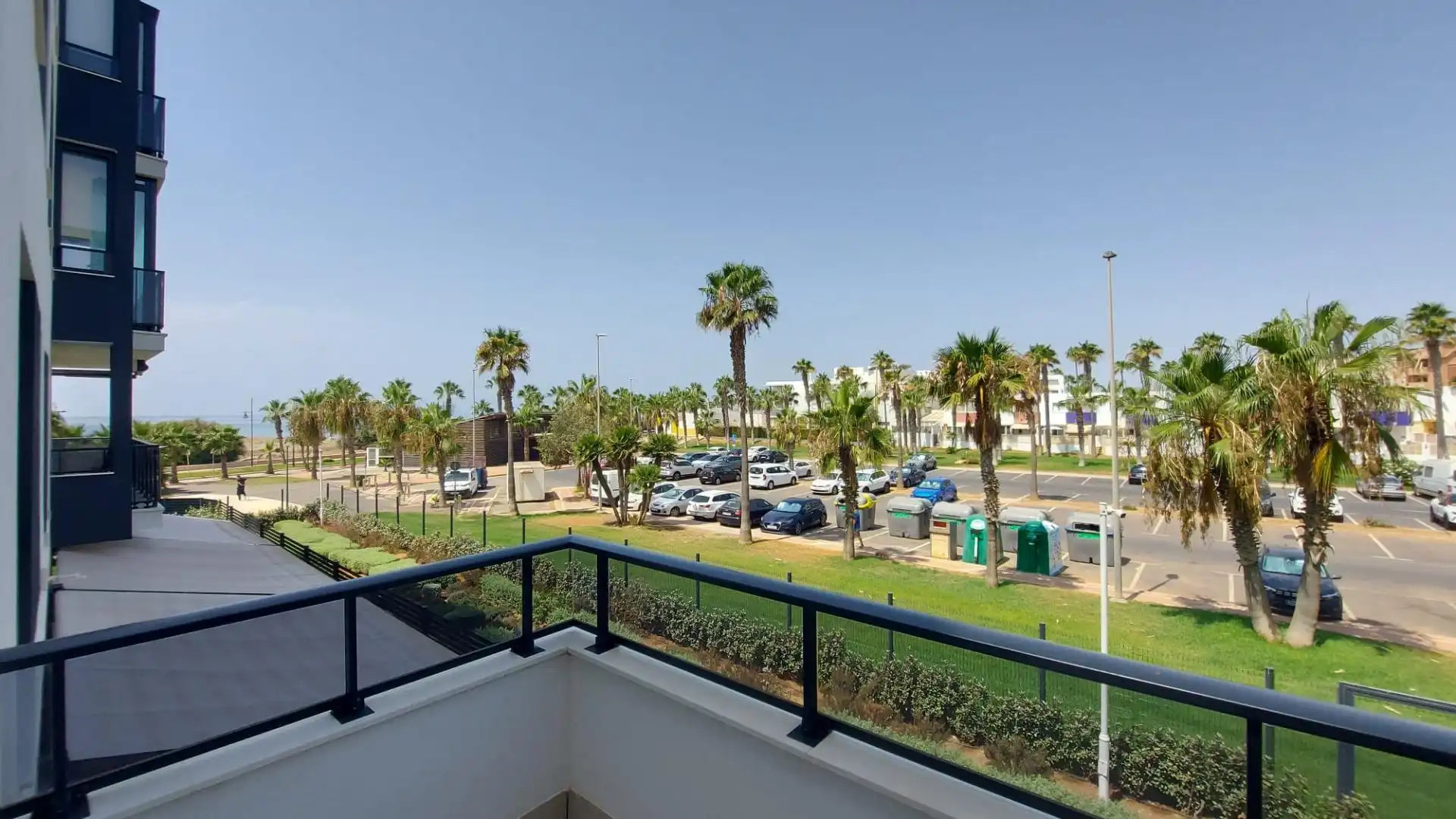 Terrassa de Apartament de lloguer en El Ejido amb Aire condicionat, Terrassa i Moblat