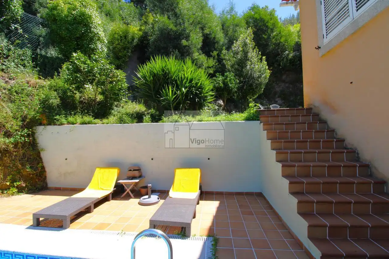Terraza de Casa o chalet en venta en Mos con Calefacción, Jardín privado y Trastero