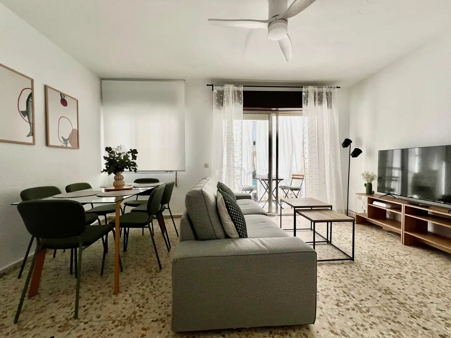 Sala de estar de Piso de alquiler en Punta Umbría