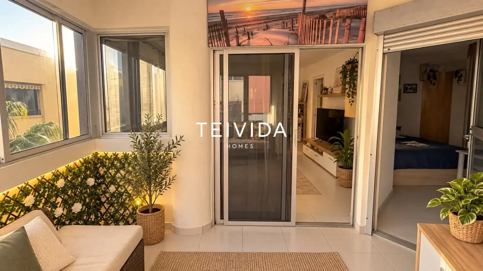 Bedroom of Flat for sale in El Médano