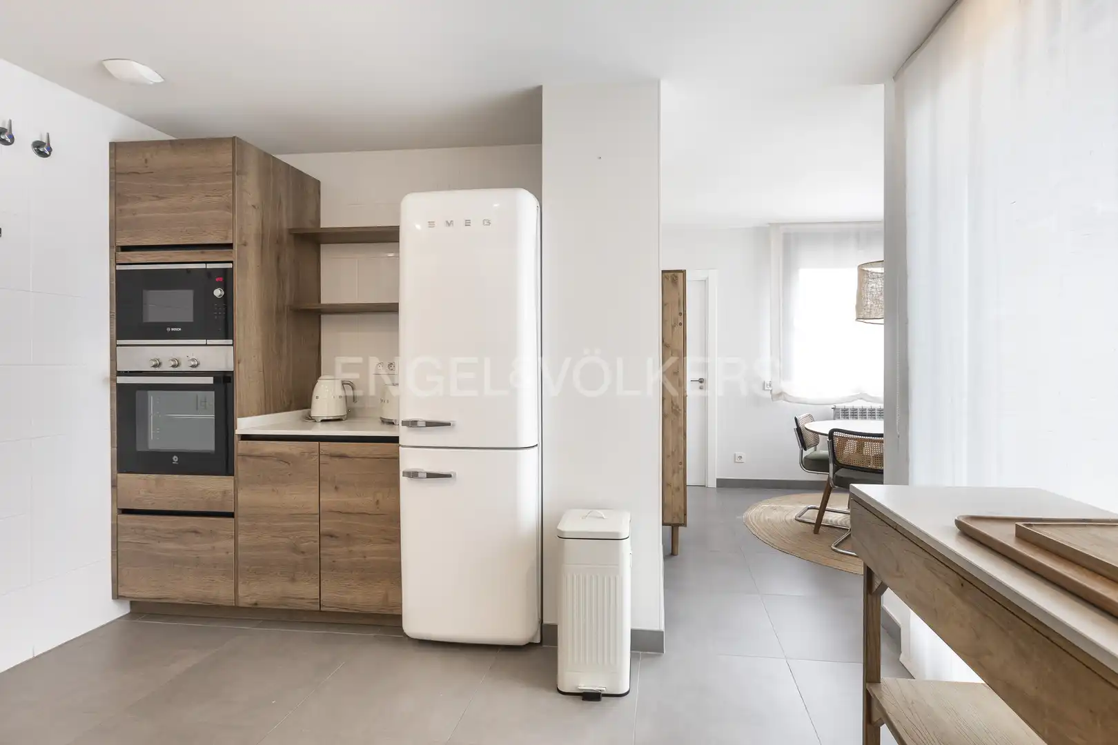 Kitchen of Flat for rent in La Moraleja  with Air Conditioner, Heating and Private garden