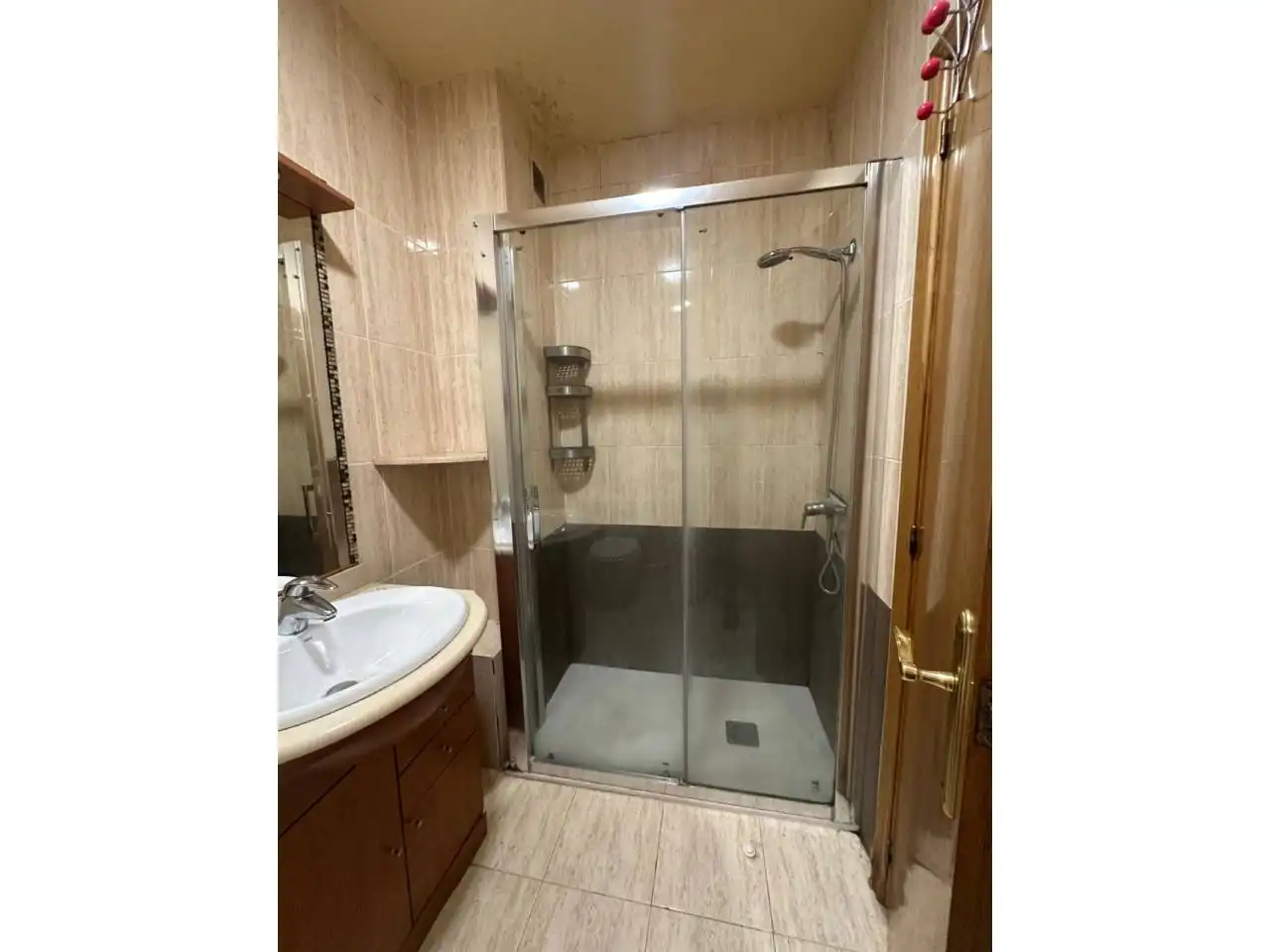 Badezimmer von Wohnung zum Verkauf in Cervera mit Heizung und Balkon
