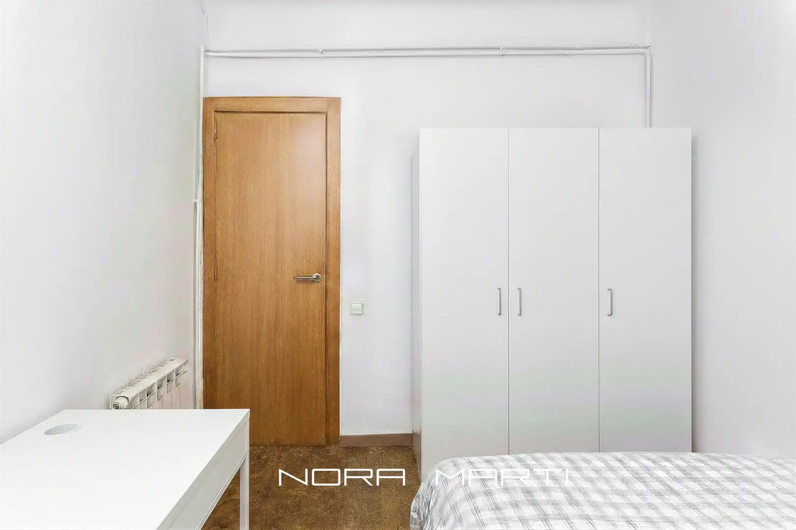 Schlafzimmer von Wohnung zum Verkauf in Barcelona mit Heizung und Balkon