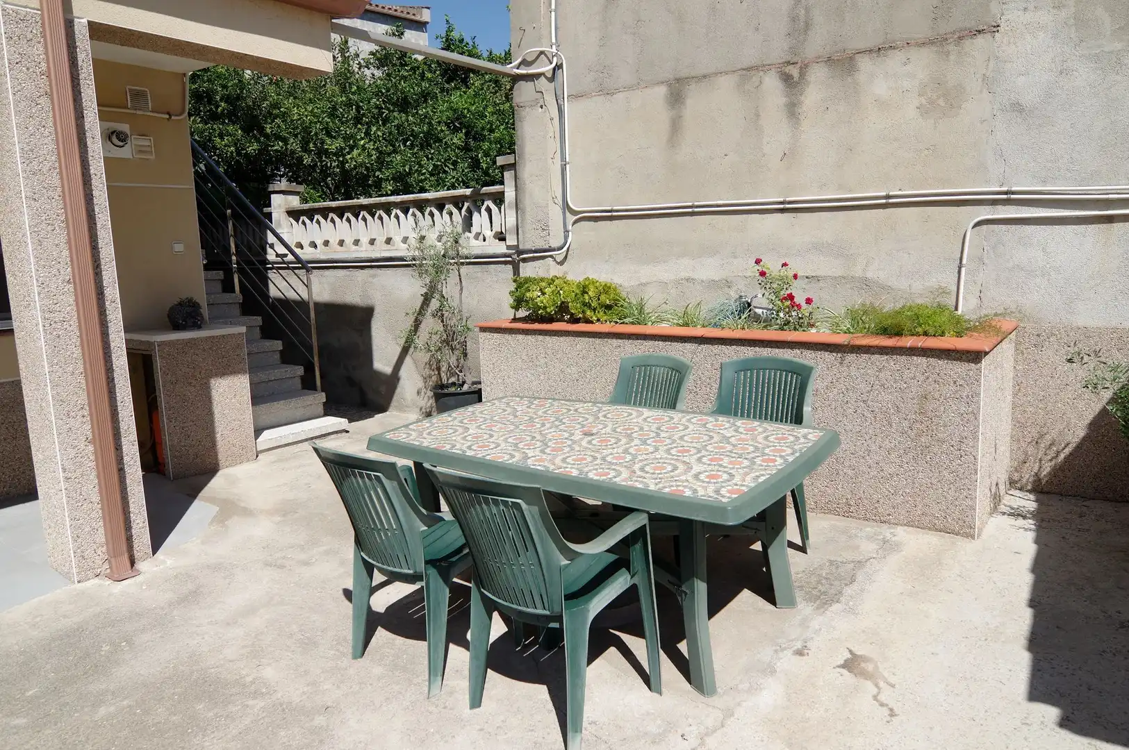 Terrassa de Casa o xalet en venda en Sant Vicenç Dels Horts amb Aire condicionat, Calefacció i Jardí privat