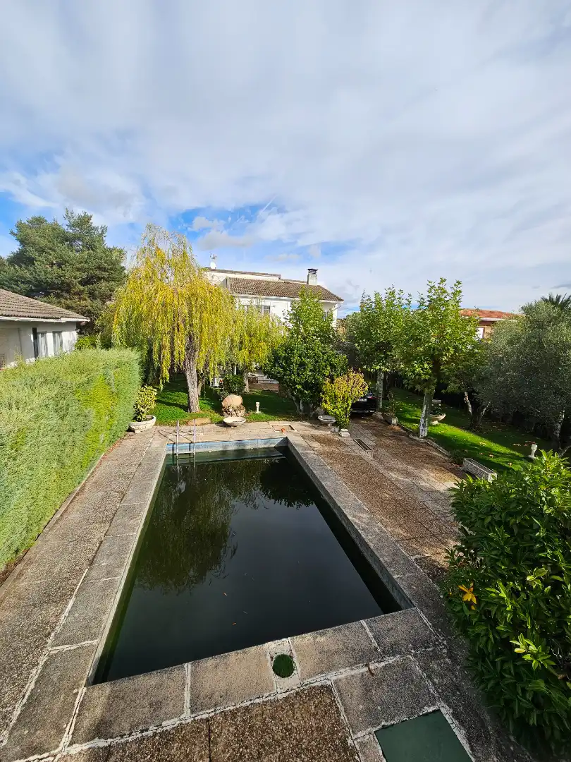 Garten von Haus oder Chalet zum Verkauf in Cabanillas de la Sierra mit Heizung, Privatgarten und Terrasse