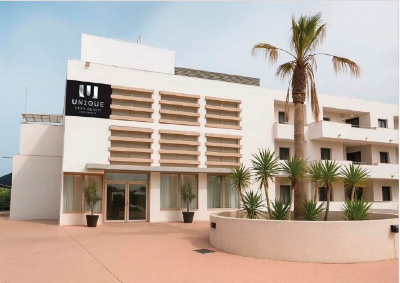 Exterior view of Flat for sale in Vera  with Air Conditioner, Heating and Terrace