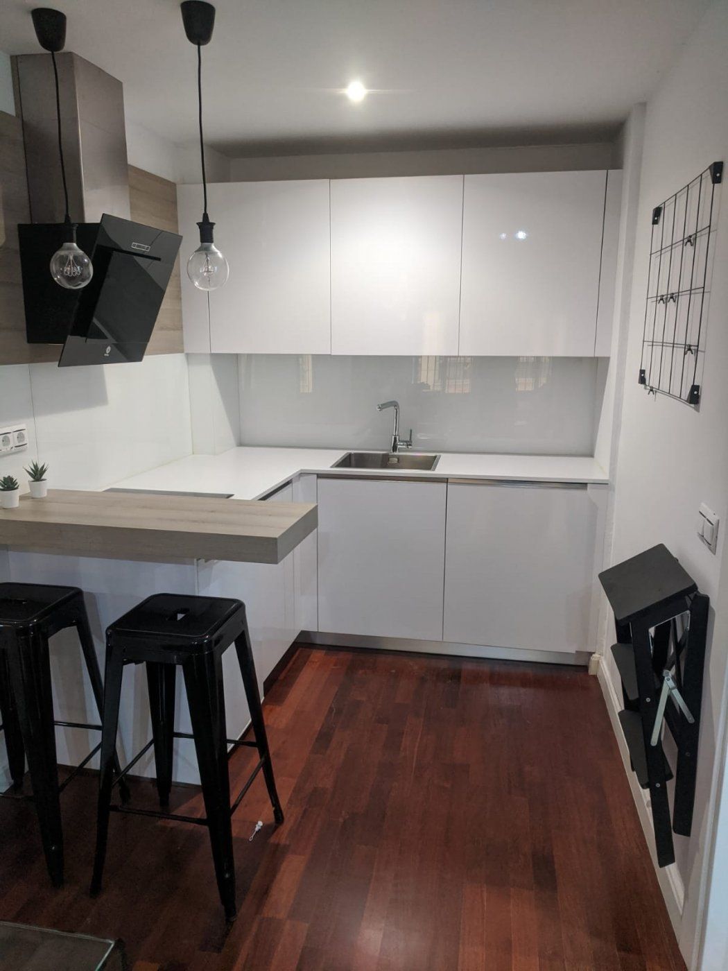 Kitchen of Study to rent in Málaga Capital  with Air Conditioner