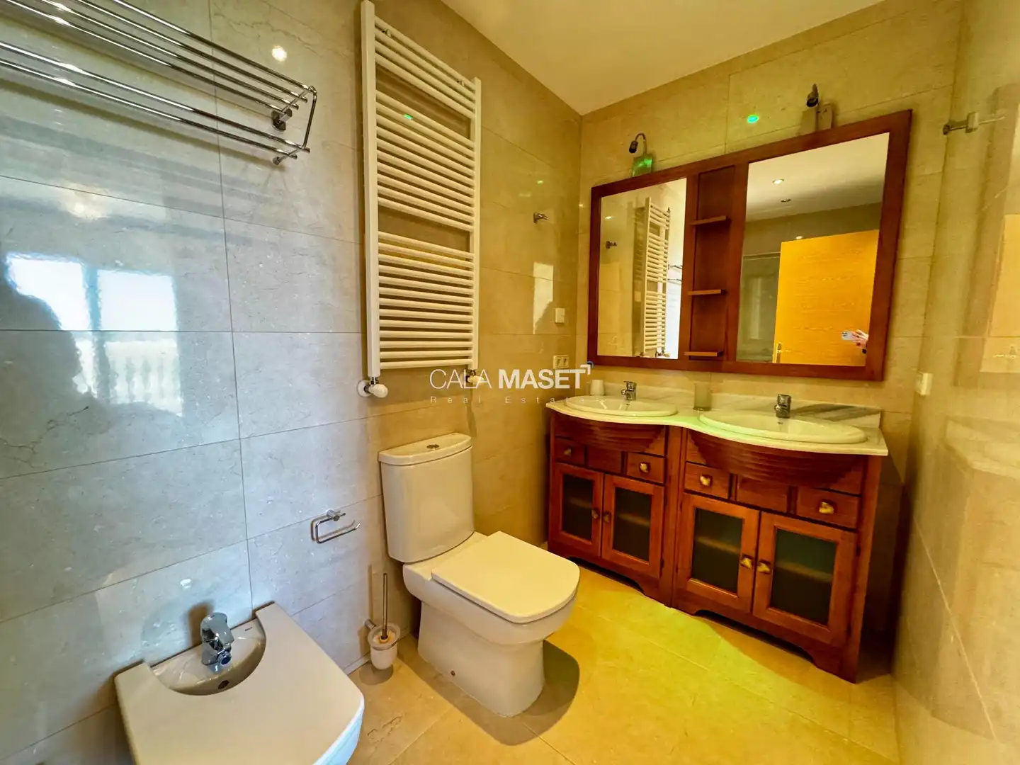 Badezimmer von Haus oder Chalet zum Verkauf in Calonge i Sant Antoni mit Heizung, Privatgarten und Terrasse