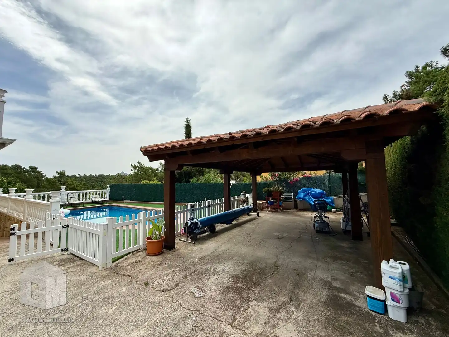Piscina de Casa o xalet en venda en Cadalso de los Vidrios amb Aire condicionat, Calefacció i Jardí privat