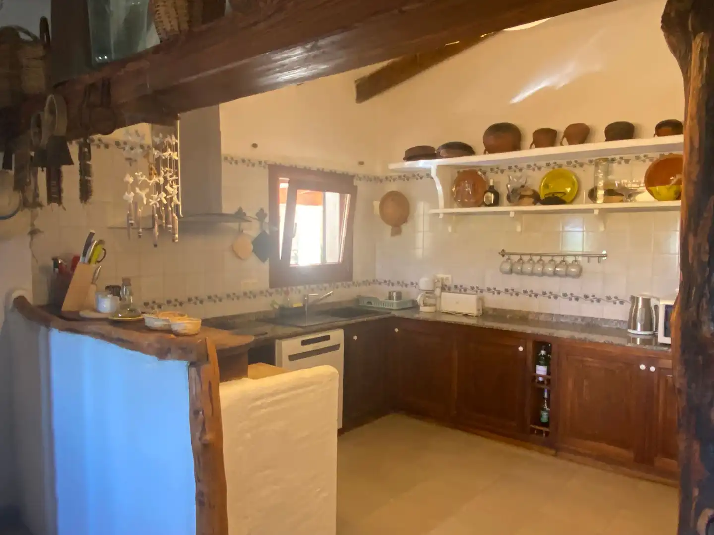 Cocina de Casa o chalet de alquiler en Santa María del Camí con Terraza y Balcón
