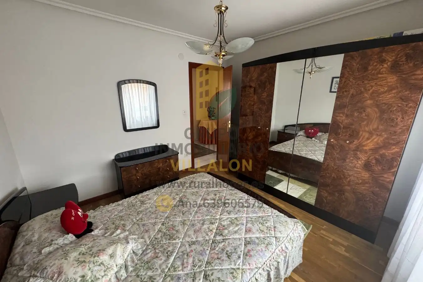 Bedroom of Flat for sale in León Capital   with Heating, Terrace and Furnished