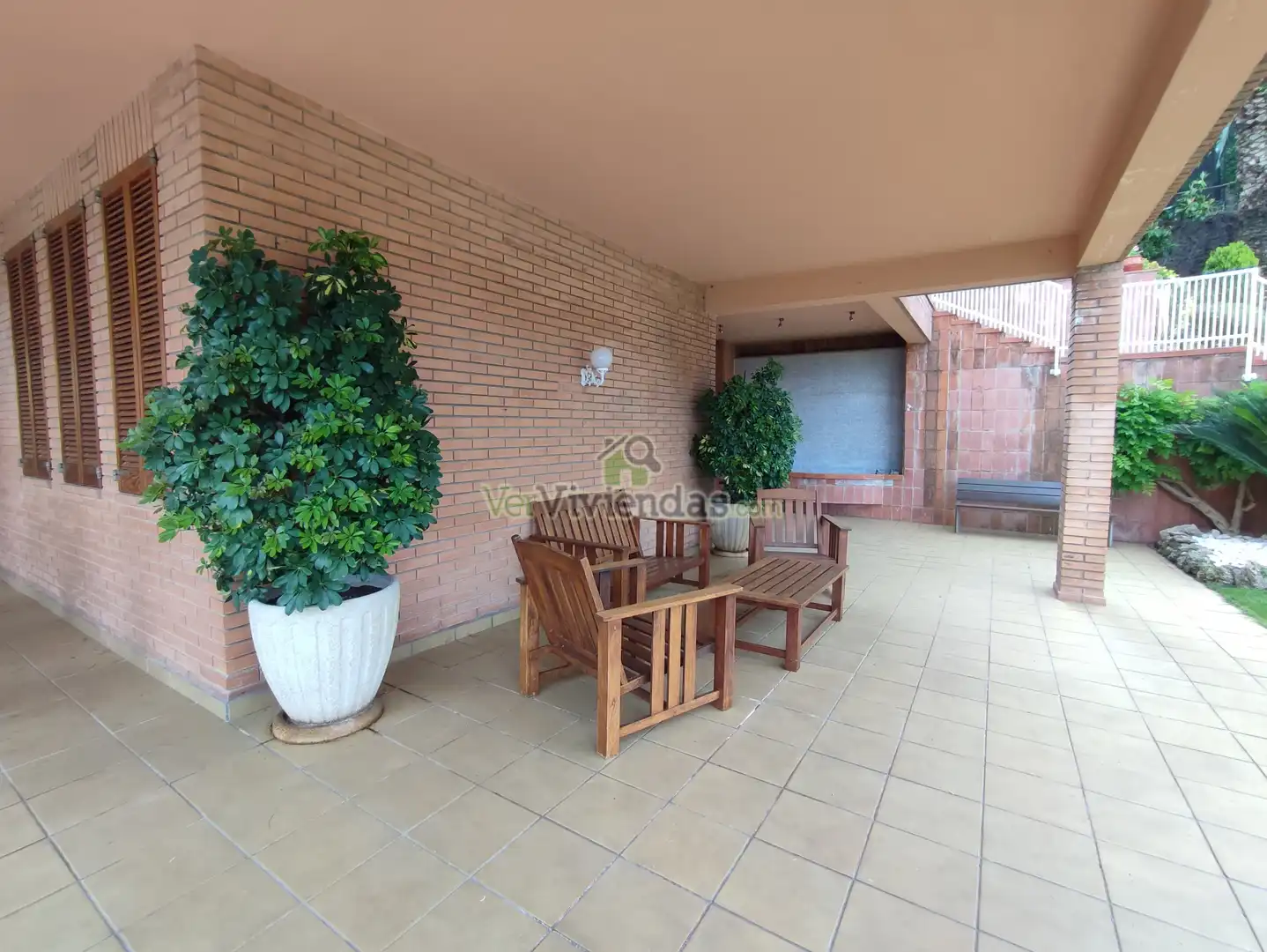 Terraza de Casa o chalet en venta en Gelida con Aire acondicionado, Calefacción y Jardín privado
