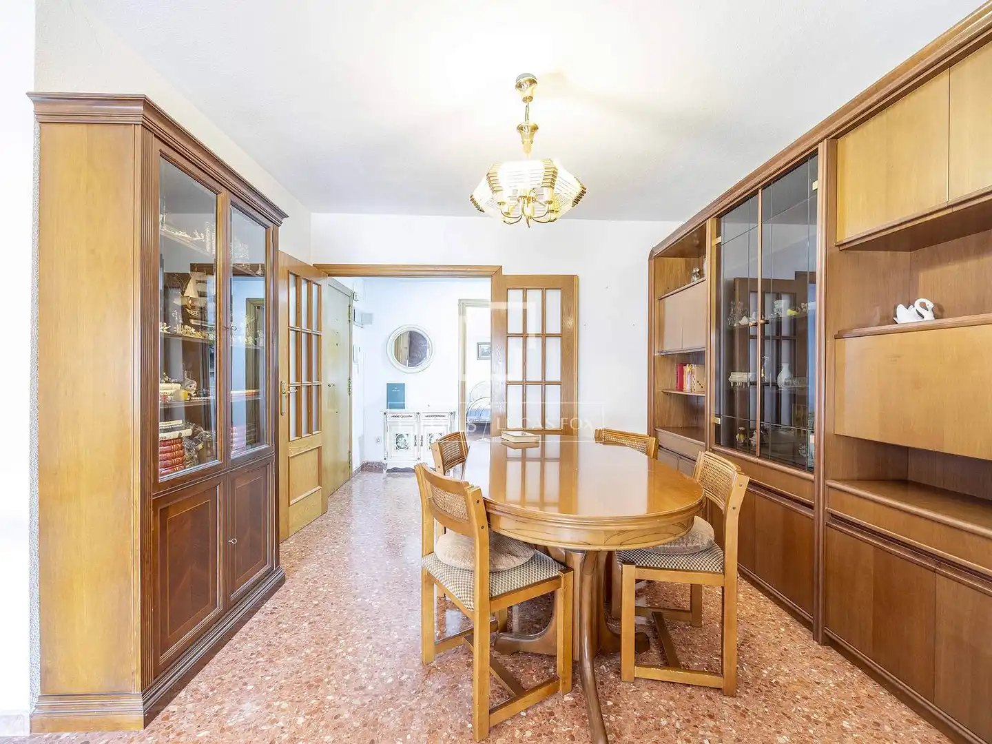 Esszimmer von Wohnung zum Verkauf in Valencia mit Klimaanlage, Möbliert und Balkon