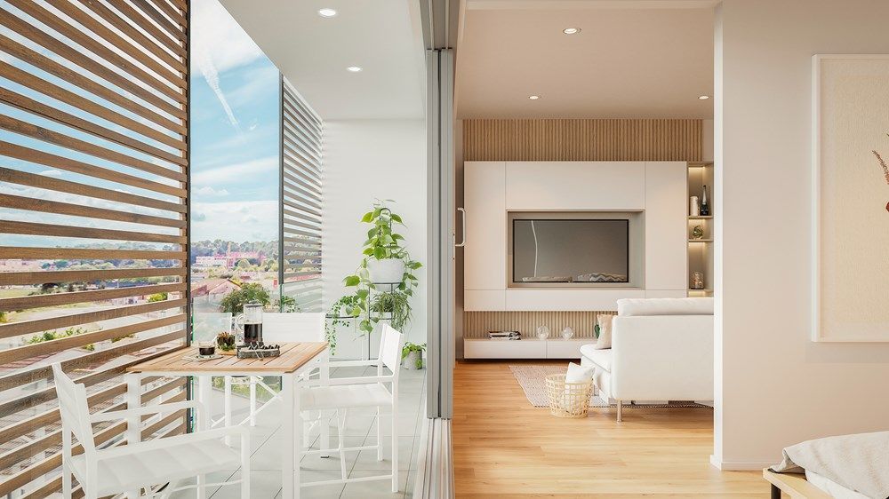 Sala d'estar de Pis en venda en Palau-solità i Plegamans amb Aire condicionat, Calefacció i Terrassa