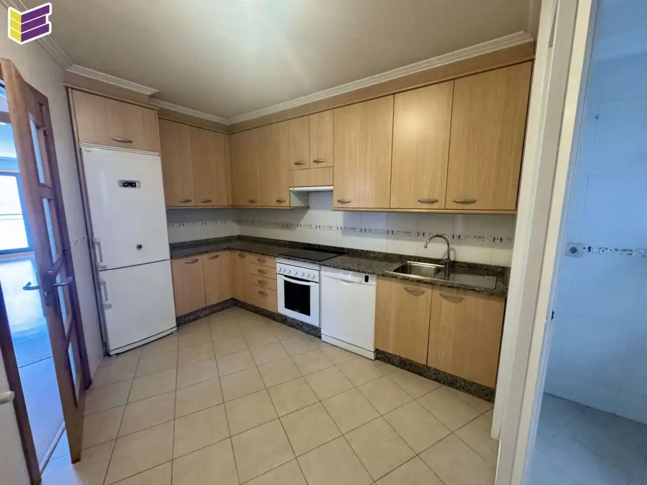 Kitchen of Flat for sale in Mos  with Heating and Storage room