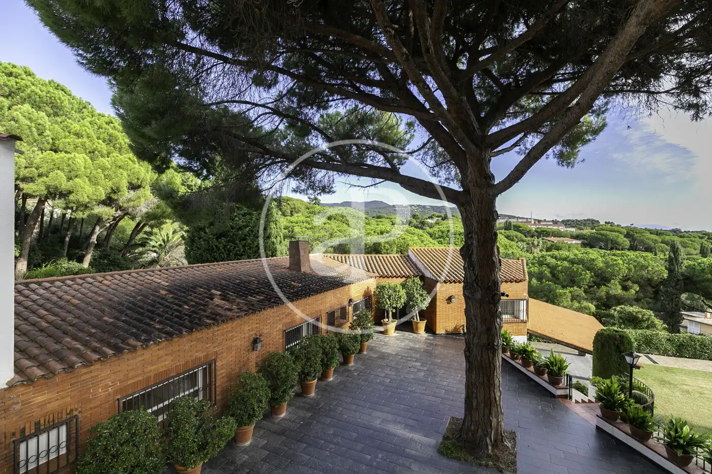 Vista exterior de Casa o xalet en venda en Sant Andreu de Llavaneres amb Aire condicionat, Calefacció i Jardí privat