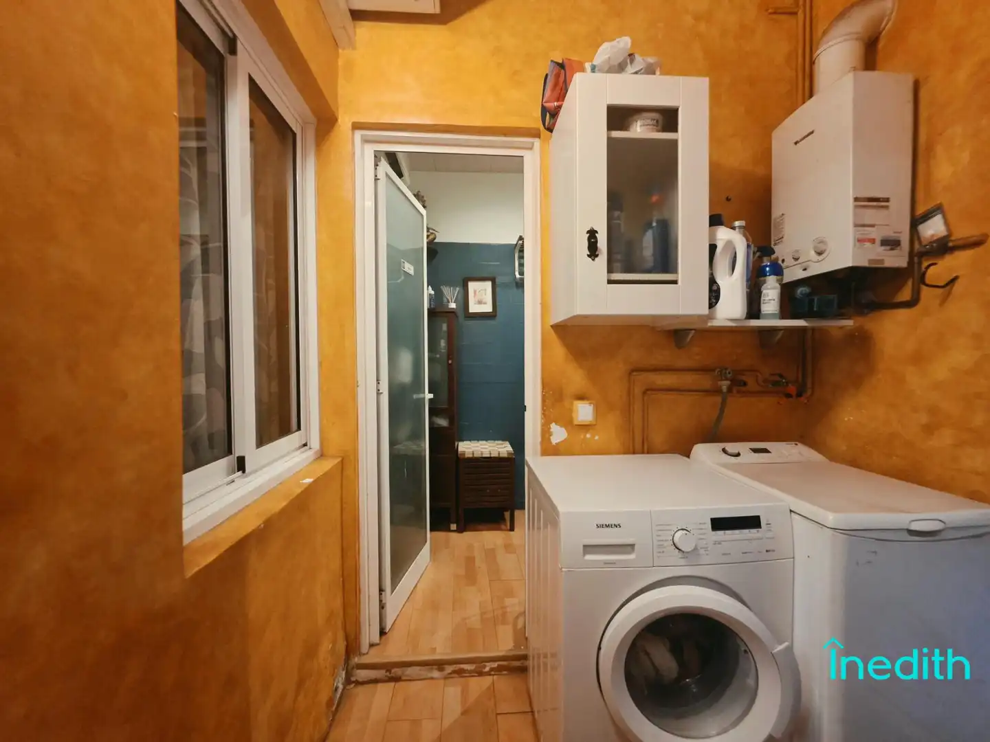 Kitchen of Flat for sale in L'Hospitalet de Llobregat  with Air Conditioner, Heating and Parquet flooring