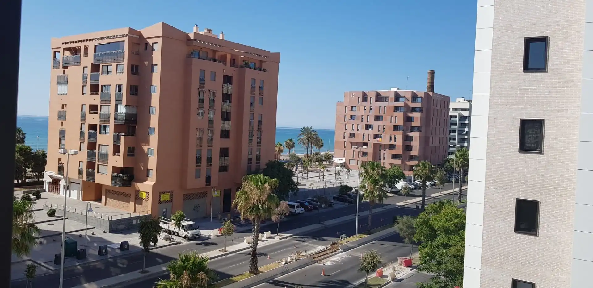 Vista exterior de Piso de alquiler en Málaga con Aire acondicionado, Parquet y Terraza