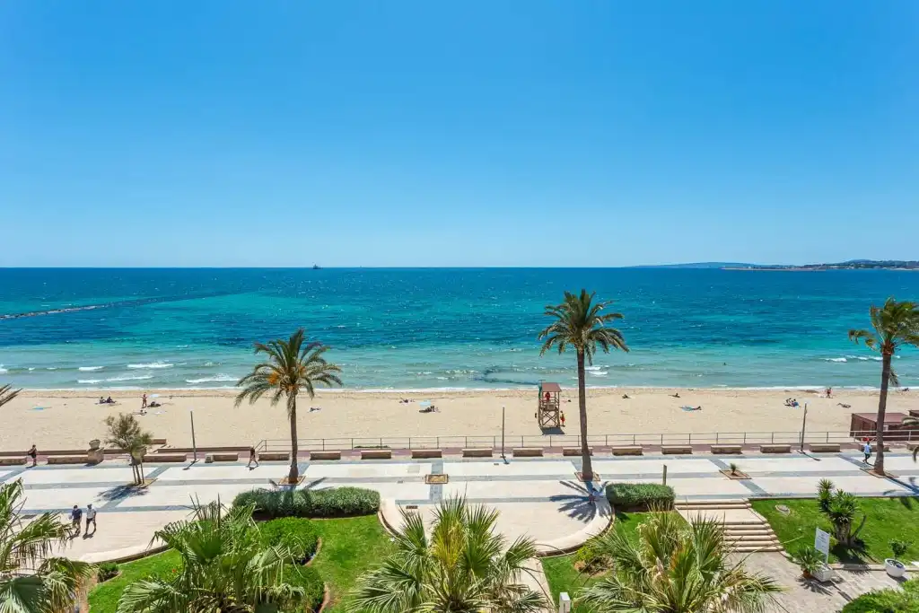 Bedroom of Ground floor for sale in  Palma de Mallorca  with Air Conditioner, Terrace and Community pool