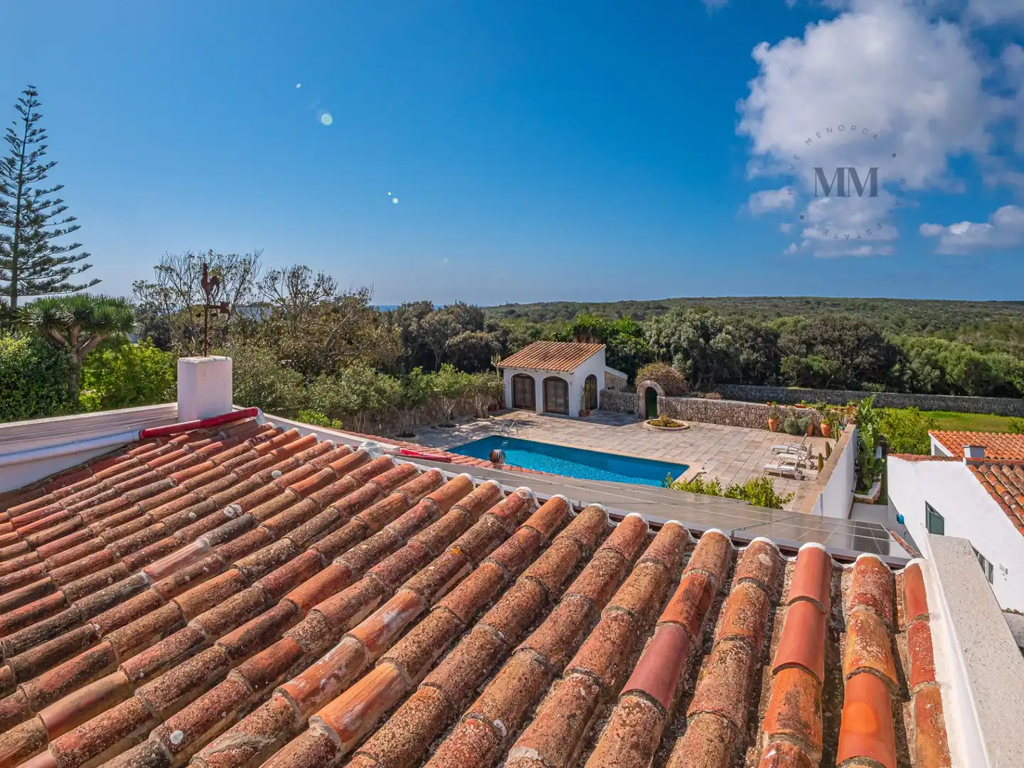 Vista exterior de Casa o xalet en venda en Sant Lluís amb Aire condicionat, Calefacció i Jardí privat
