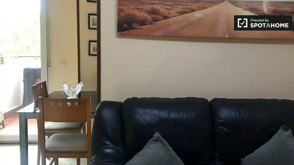 Sala de estar de Piso de alquiler en Alcalá de Henares con Aire acondicionado, Calefacción y Amueblado