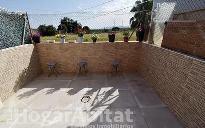 Terrace of Single-family semi-detached for sale in Almazora / Almassora  with Heating, Terrace and Storage room