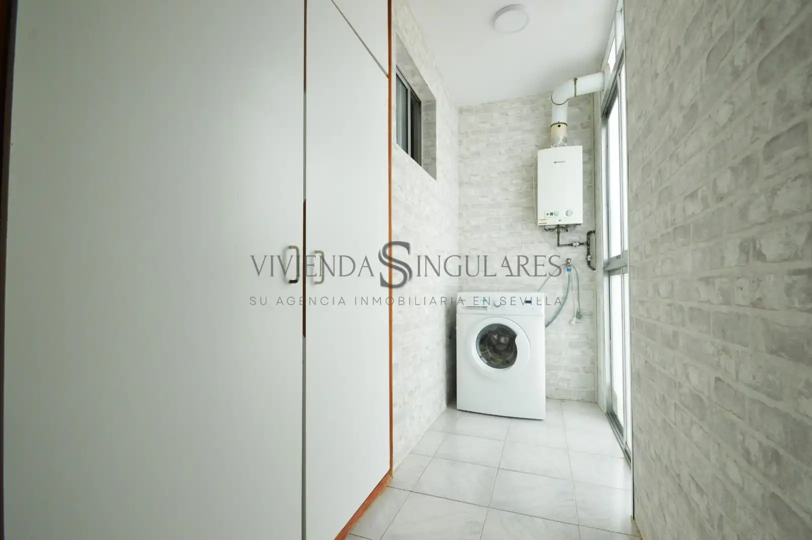 Schlafzimmer von Wohnung zur Miete in Sevilla mit Klimaanlage, Privatgarten und Terrasse