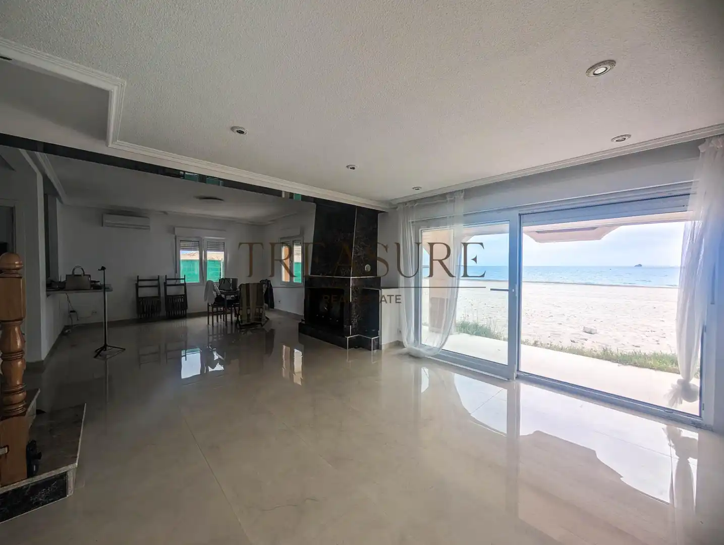 Living room of Houses for sale in La Manga del Mar Menor  with Air Conditioner, Private garden and Terrace