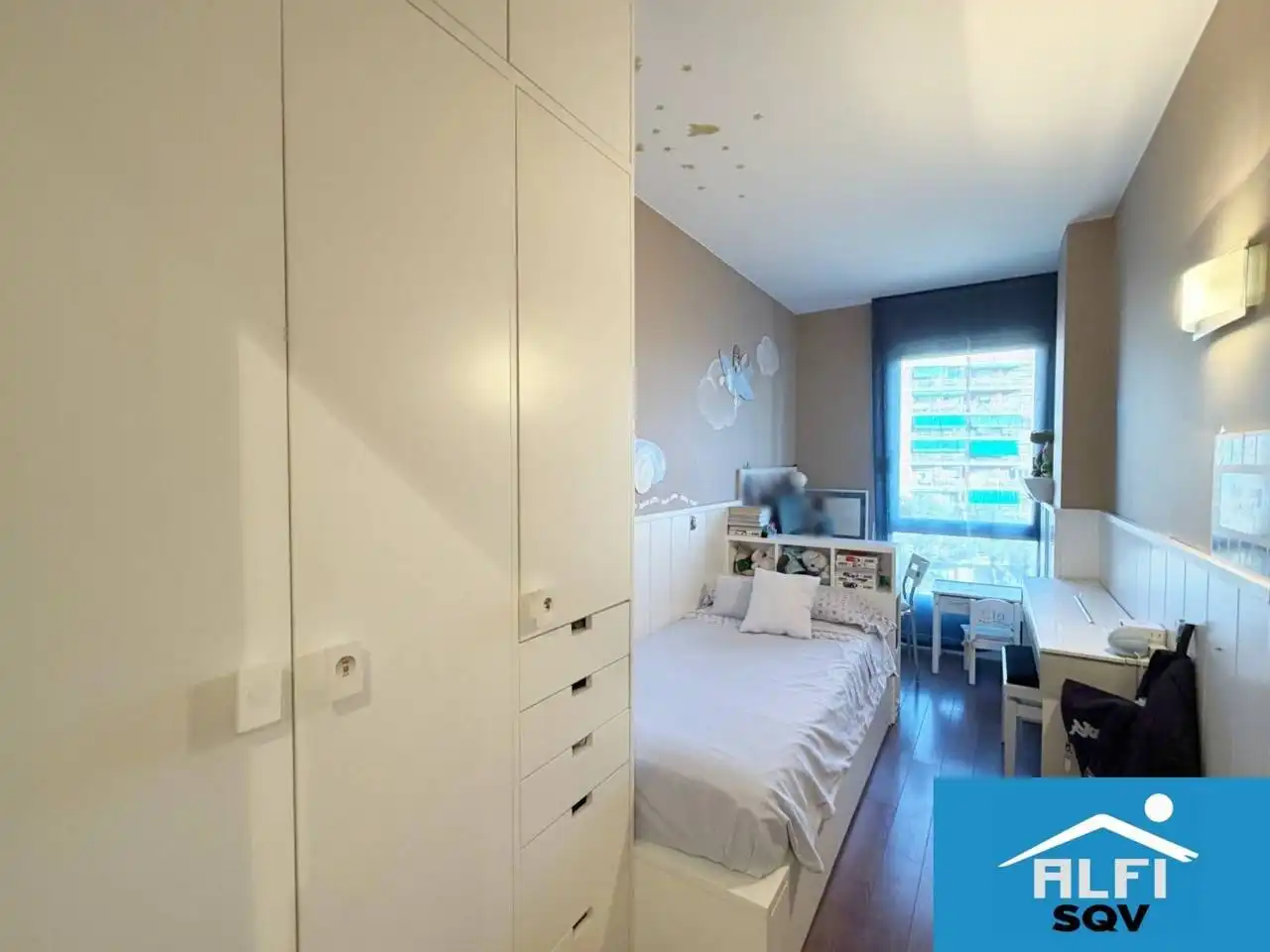 Bedroom of Flat for sale in Sabadell  with Air Conditioner, Heating and Parquet flooring